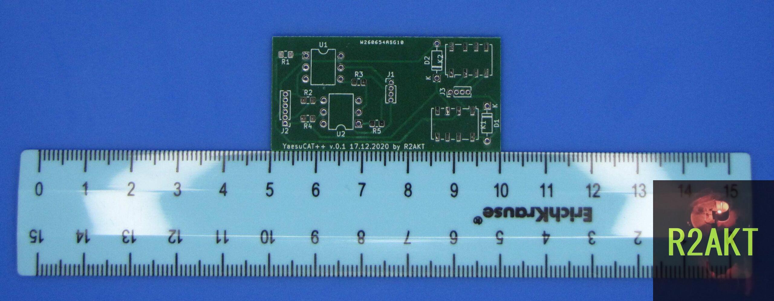Плата гальванической развязки трансивера