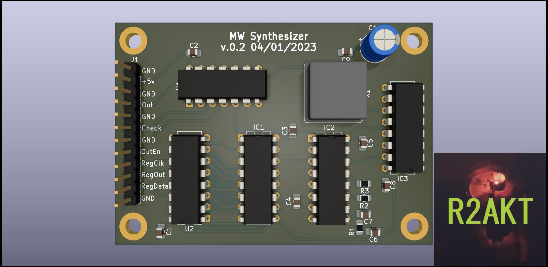 Плата цифрового синтезатора частот диапазона ДВ(LW)/СВ(MW) — изображение 3