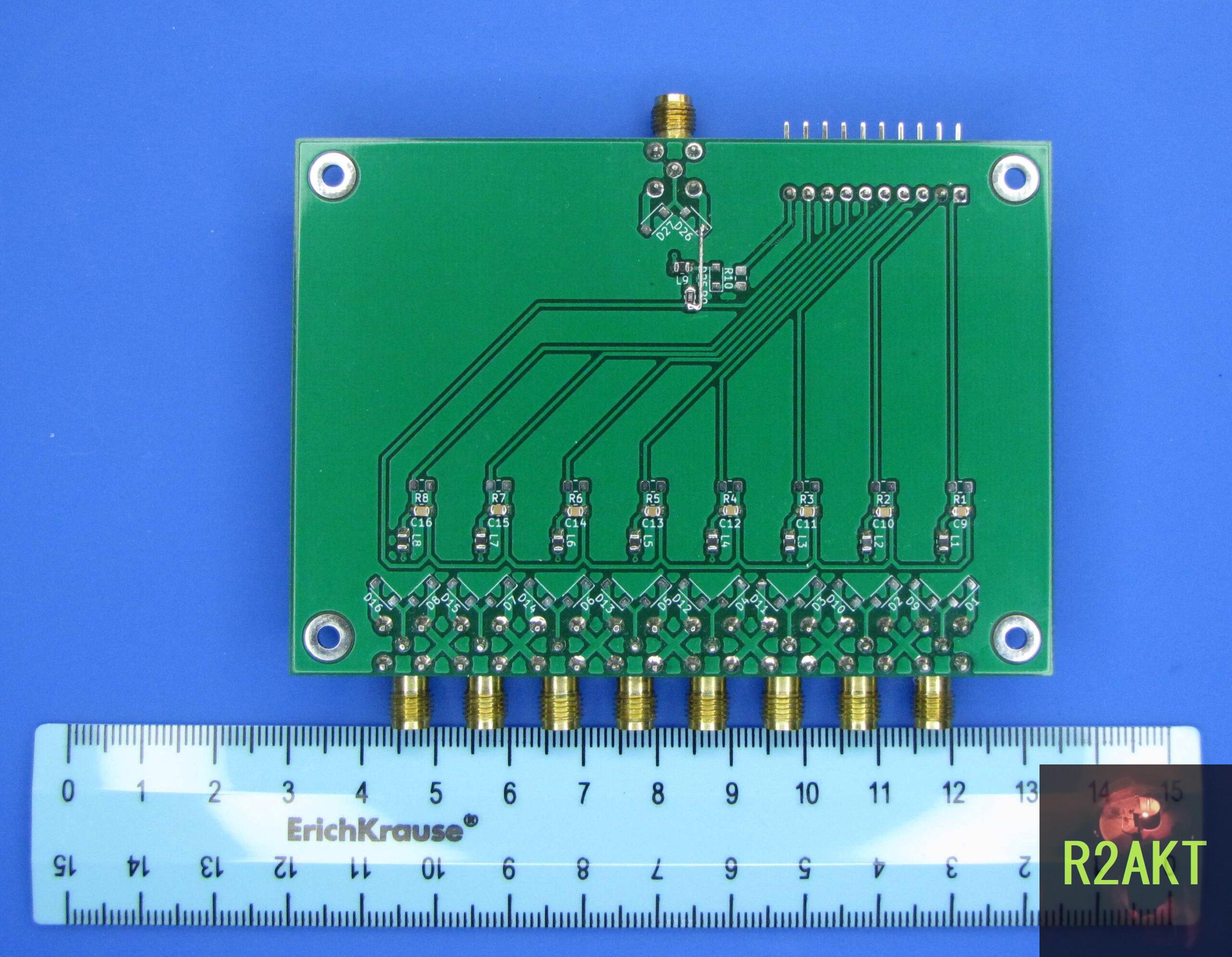 Коммутатор приёмных антенн (диодный), собранный — изображение 2
