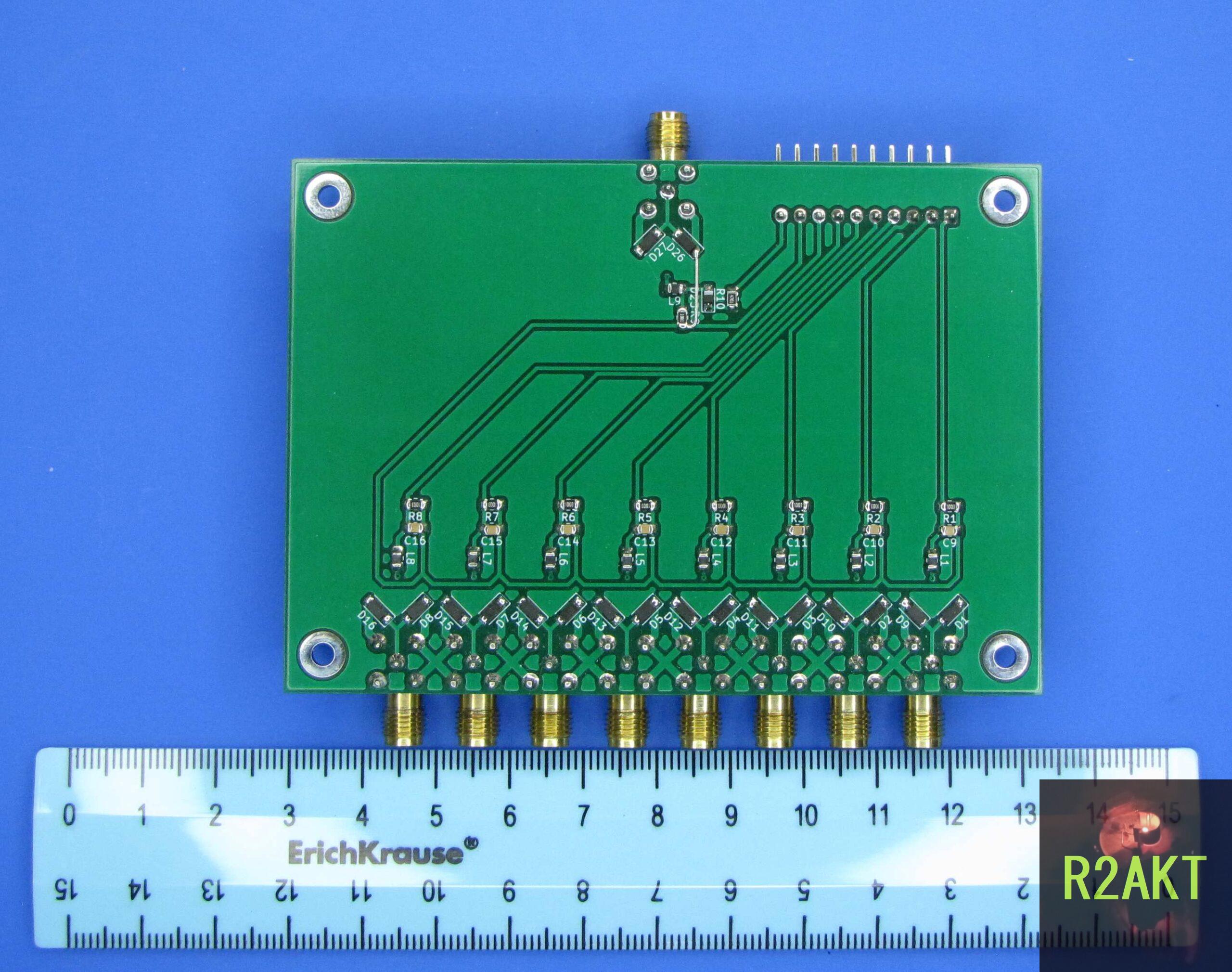 Коммутатор приёмных антенн (диодный), собранный — изображение 3